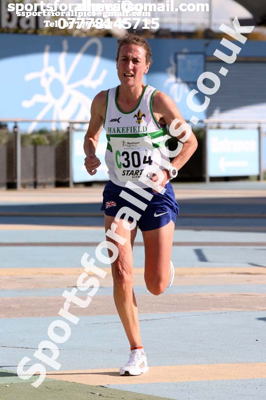 Senior womens Northern 4 Stage Road Relay, SportsCity, Manchester. Photo: David T. Hewitson/Sports for All Pics